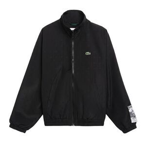 Lacoste Mens Cropped Track Jacket / Black